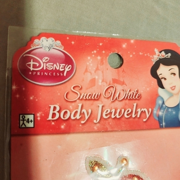 Lot of 2 NWT Disney Snow White Headband Body Jewelry Princess Dress Up Cosplay - Picture 7 of 9